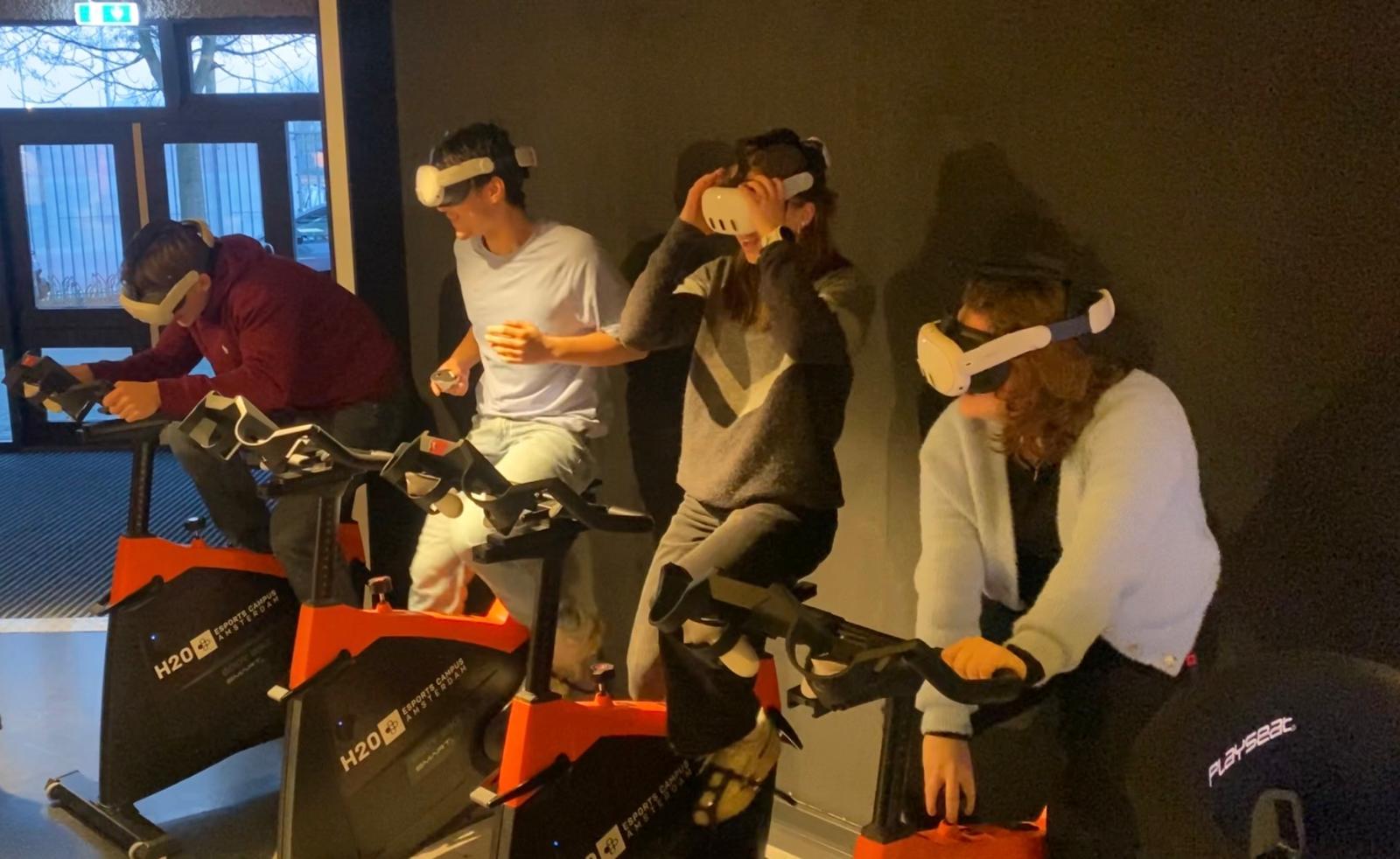 vr bril foto voor activiteiten concept
